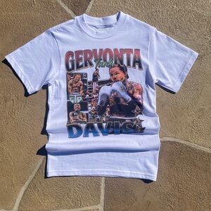 Game Changers Gervonta Davis Boxing Tee Size S White